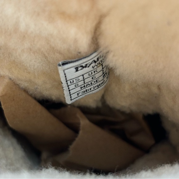 BEARPAW FUR WINTER TALL BOOTS SIZE 8 - Picture 12 of 13